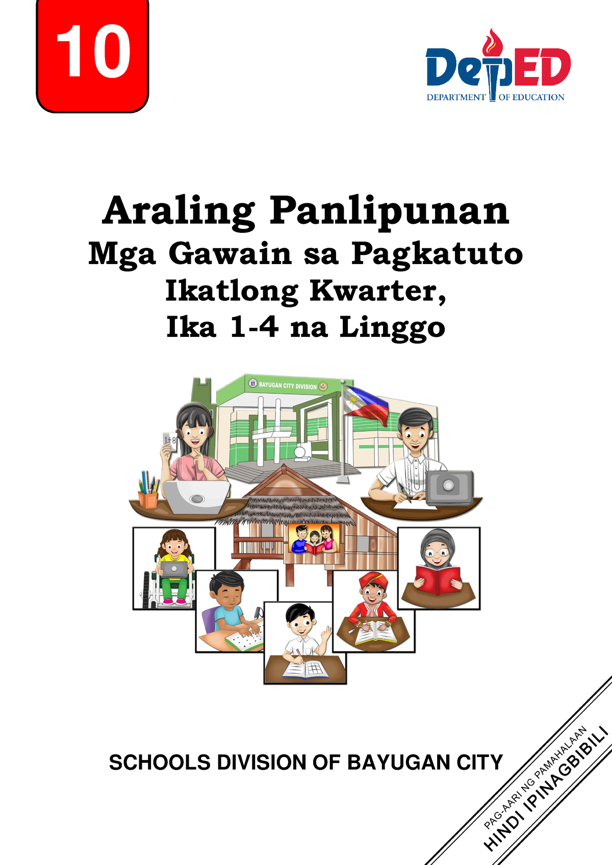 Araling Panlipunan Q3 Week 1-4 - Ii Ju Araling Panlipunan Mga Gawain Sa ...