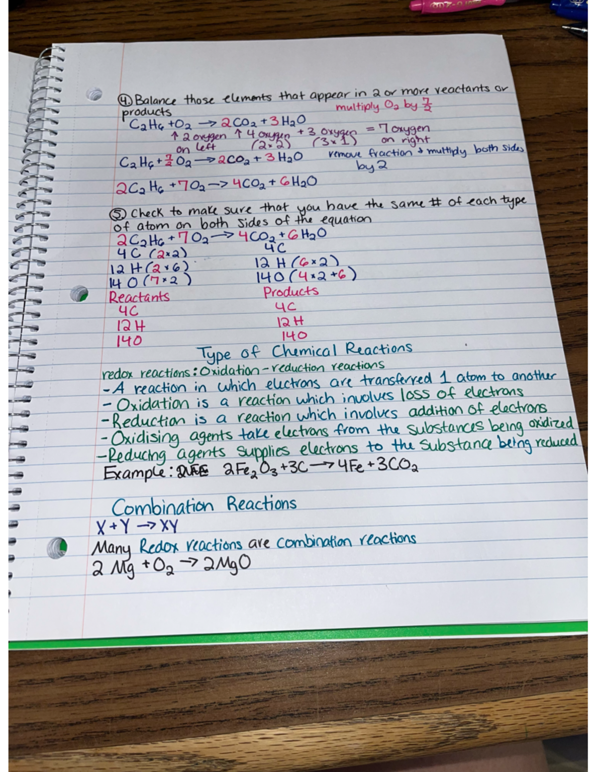 Balancing Elements and Chemical Reactions - PHY 101/101L - Studocu