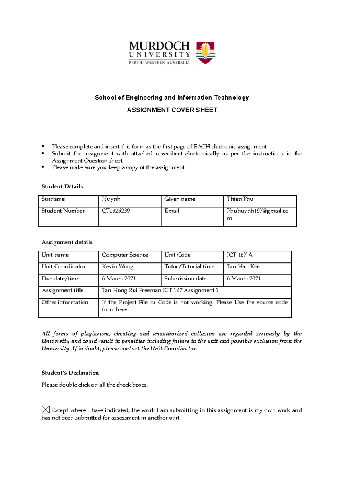 information technology education and qualifications assignment