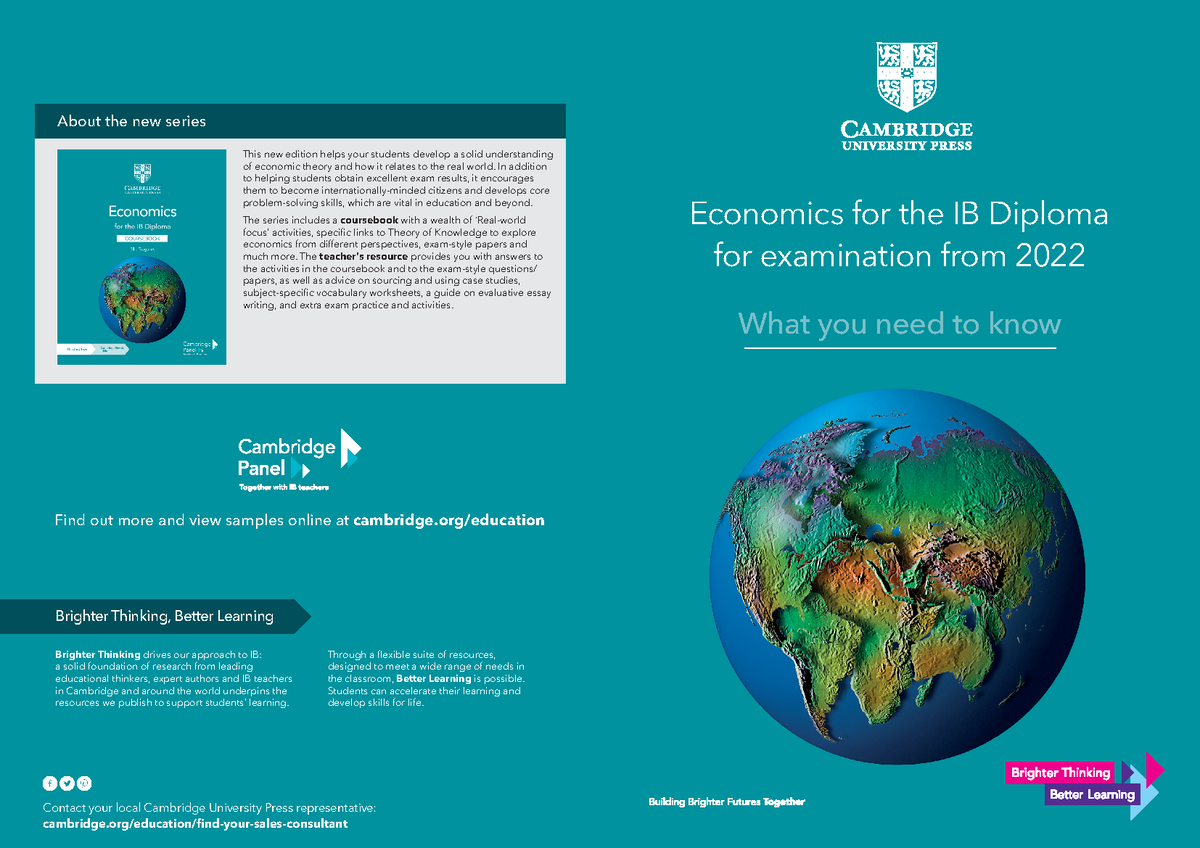 IB Economics Wyntk Syllabus Guide - Economics For The IB Diploma For ...