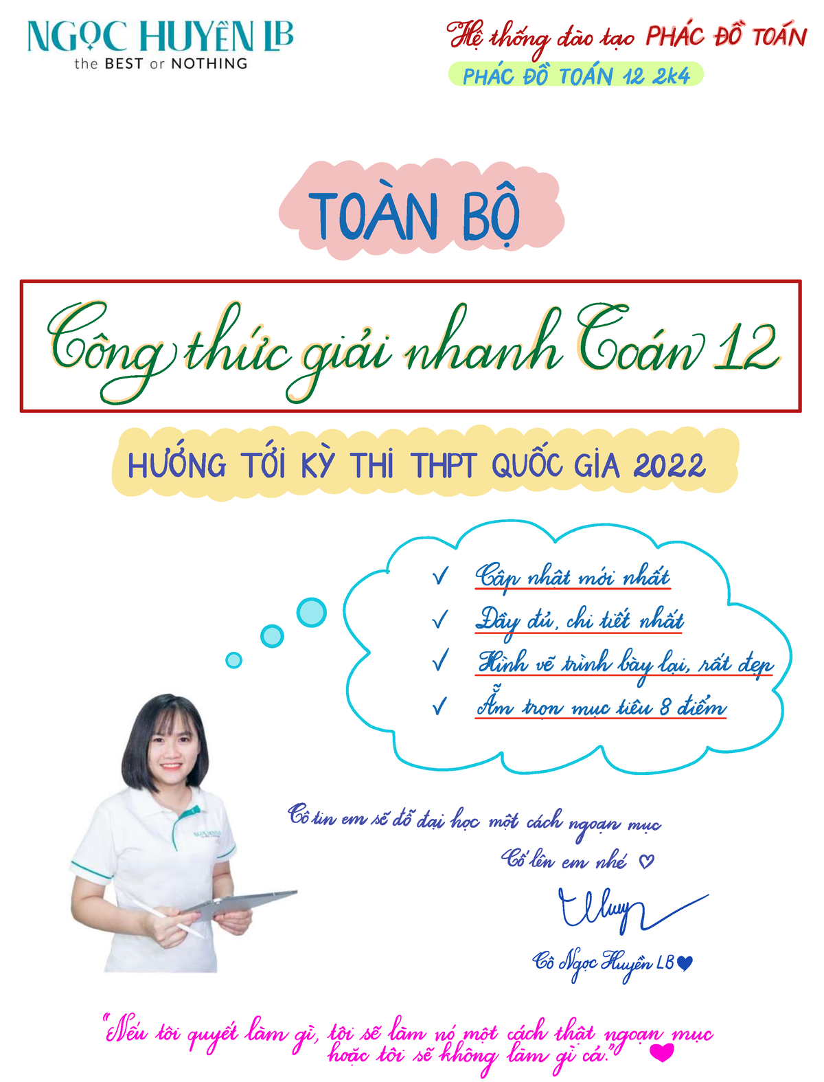 [Ng·ªçc Huy·ªÅn LB] C√¥ng th·ª©c gi·∫£i nhanh To√°n 12 ...