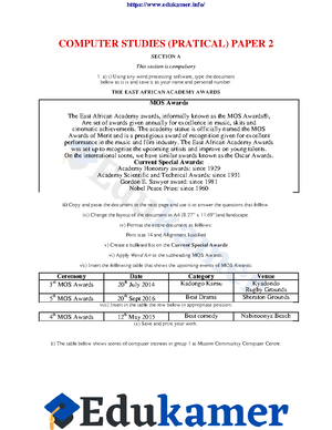 Advanced Microsoft Word Practice 1 - Advanced Microsoft ® Word ...