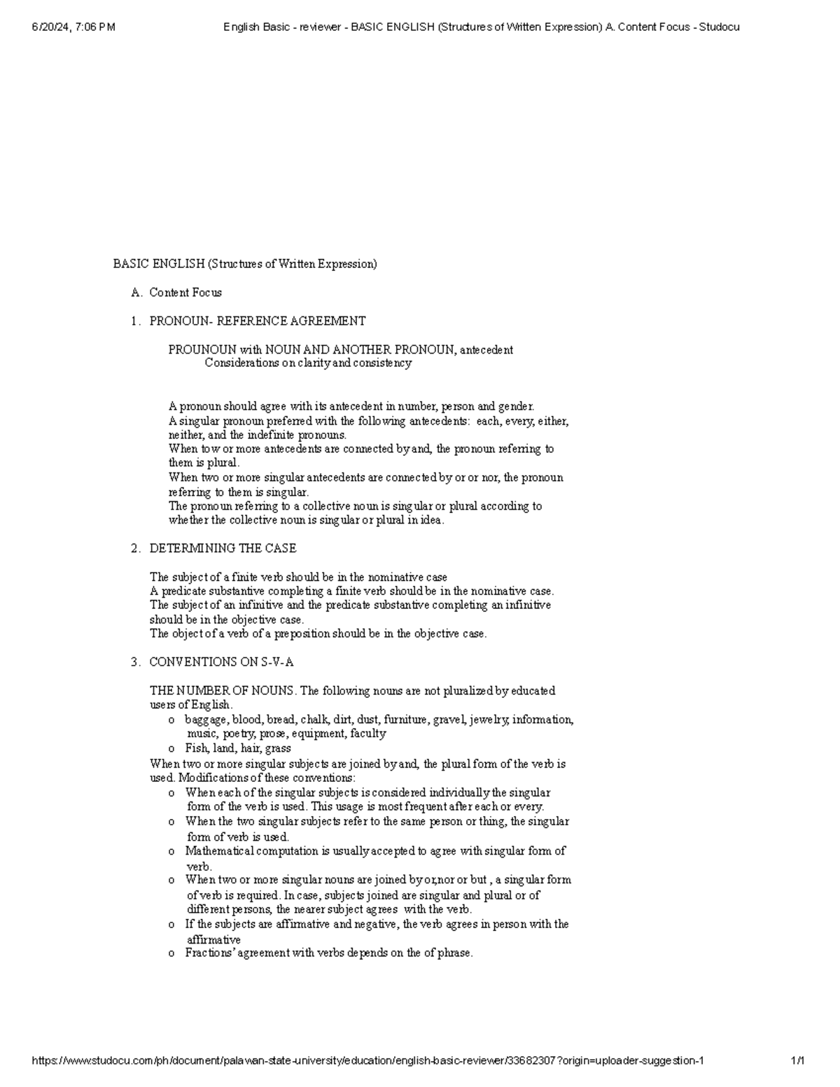 Englist LET (Structures and Written Expressions) - BASIC ENGLISH ...