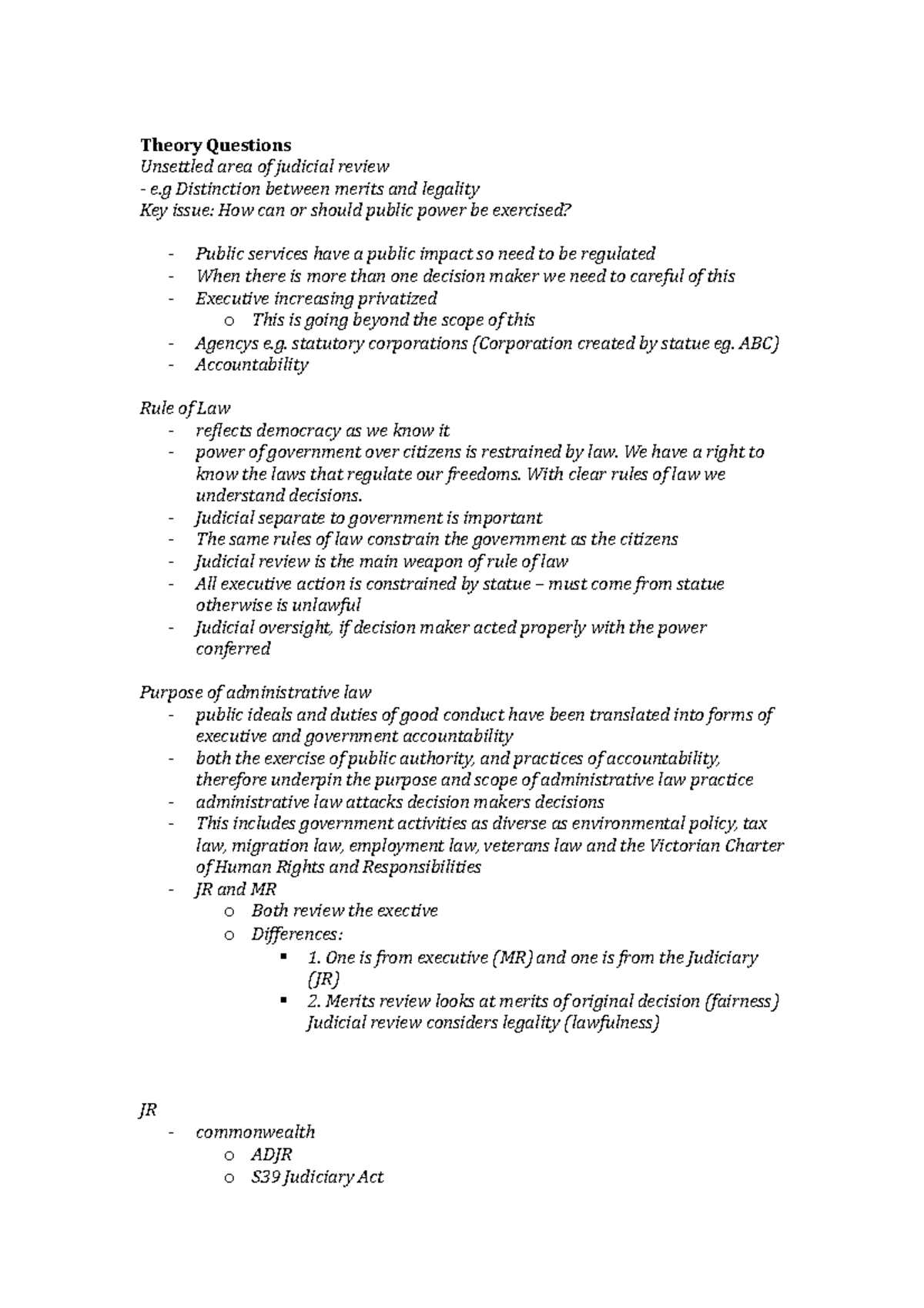 judicial-review-lectures-theory-questions-unsettled-area-of-judicial-review-e-distinction