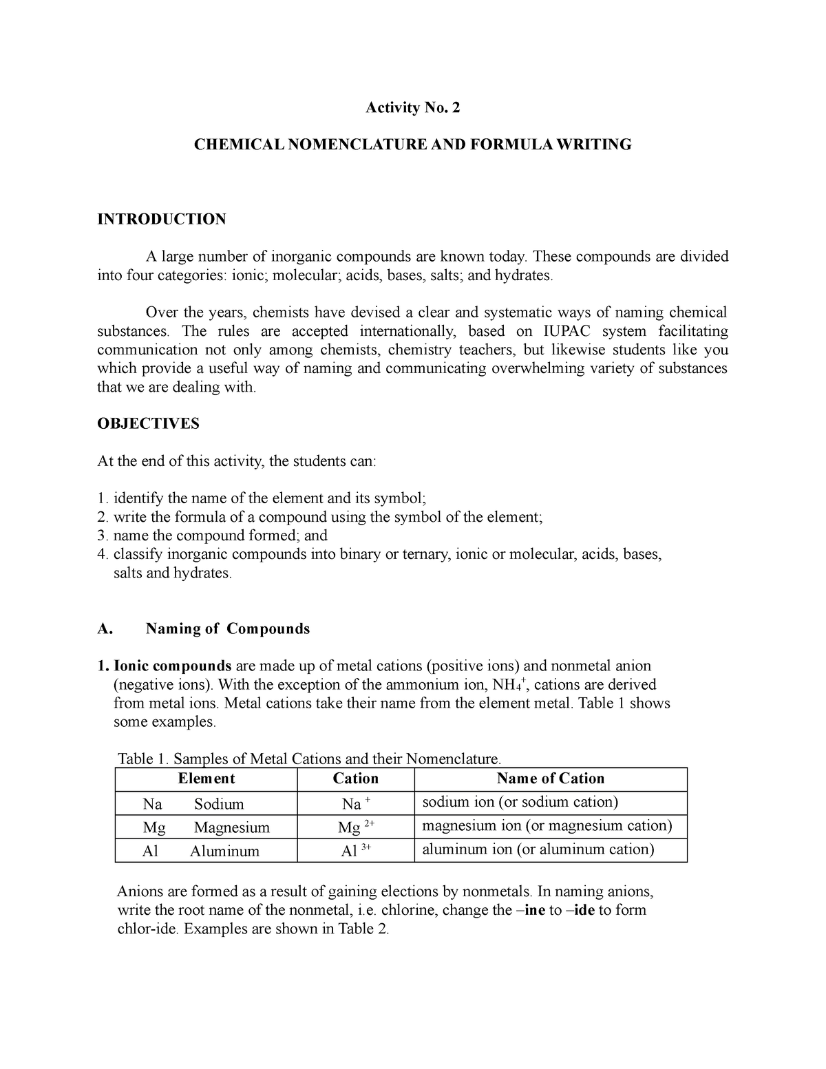 exercise-no-2-chemical-nomenclature-and-formula-writing-activity-no