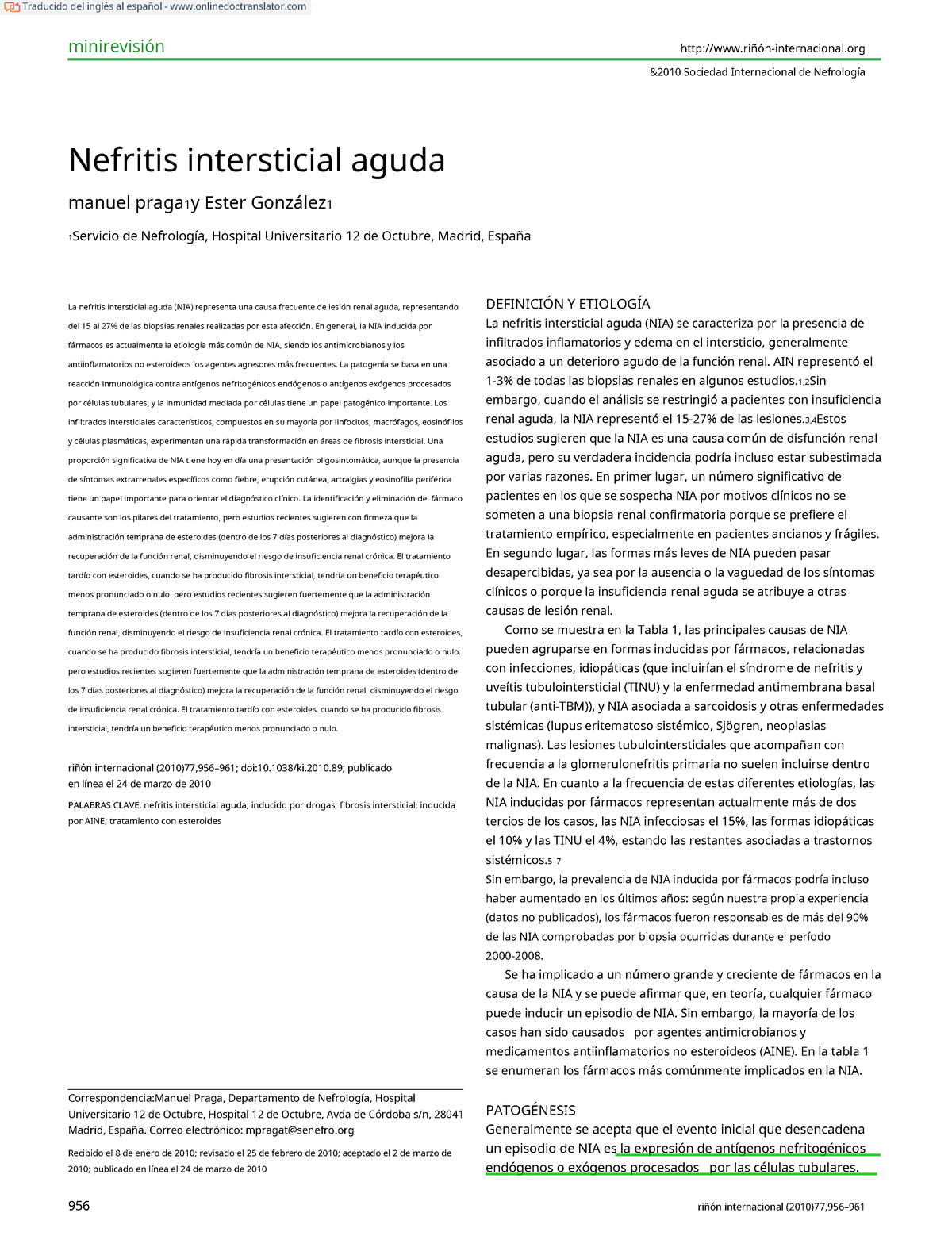 Nefritis Intersticial Aguda MINI Revision KI copia minirevisión