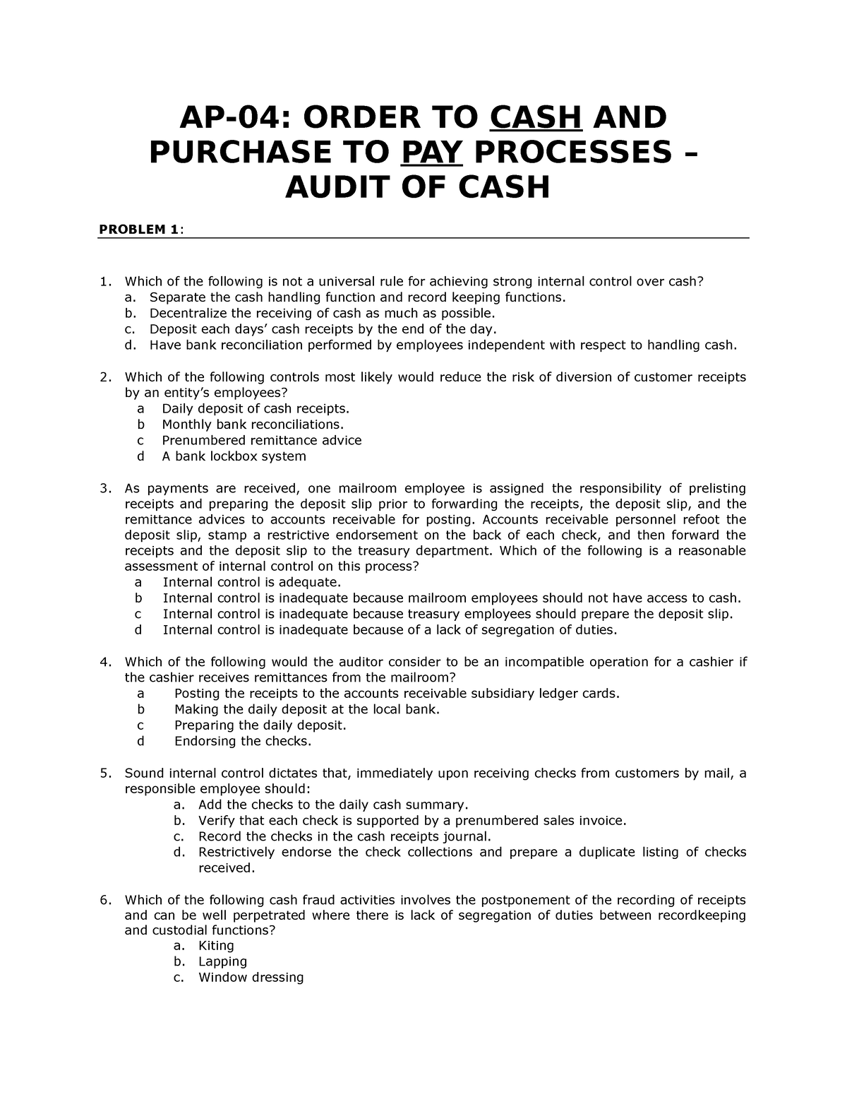 ap-04-order-to-cash-and-purchase-to-pay-processes-audit-of-cash-ap