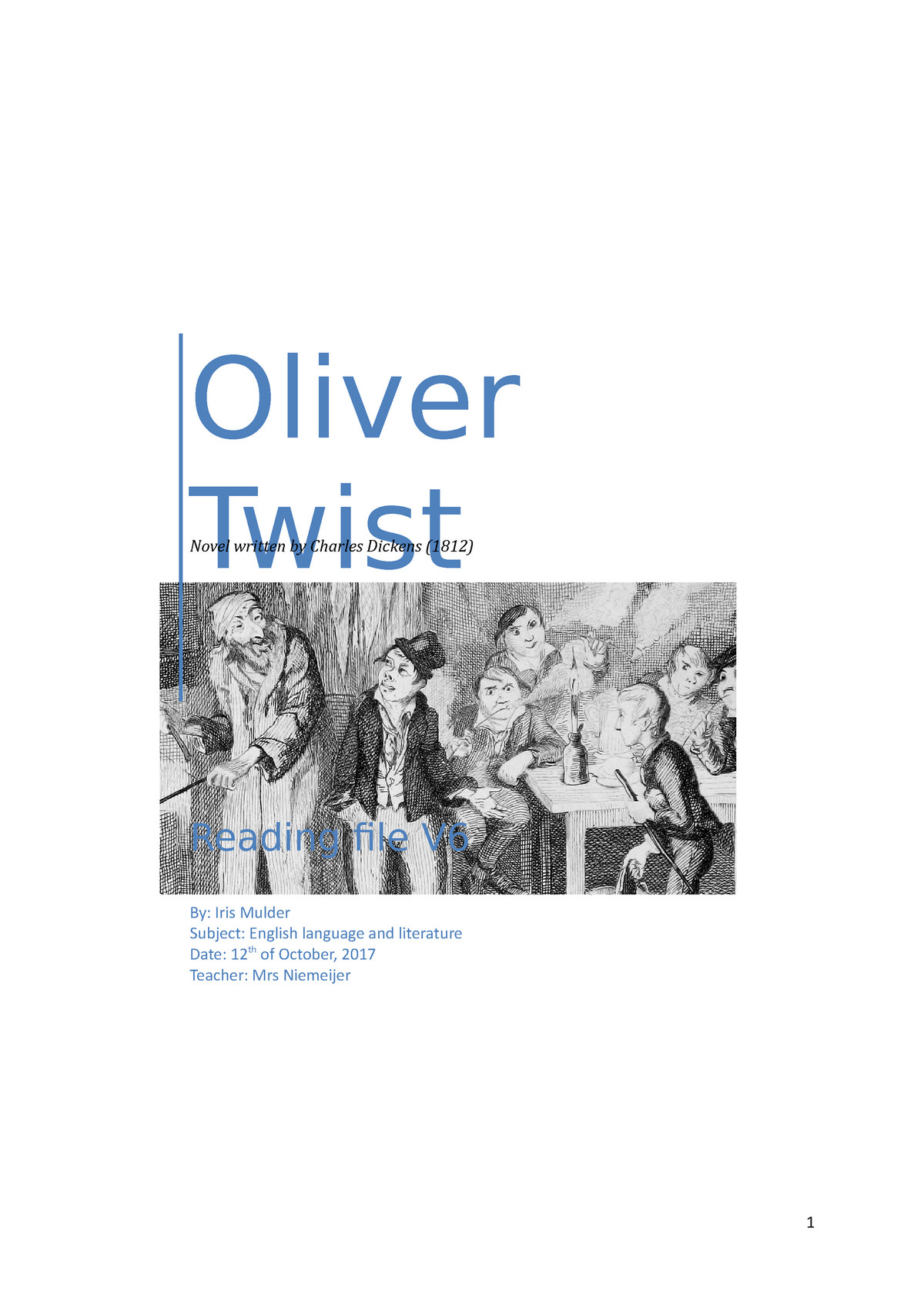 what is the main theme of oliver twist