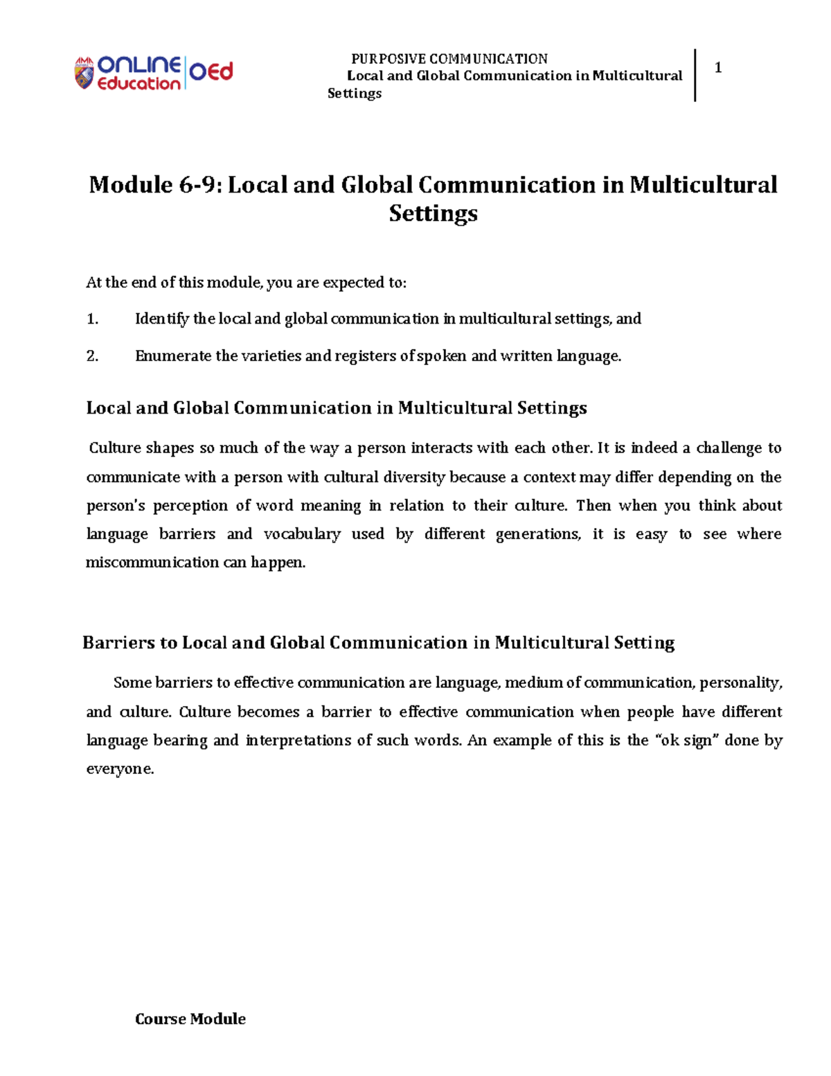 how to be a global communicator essay