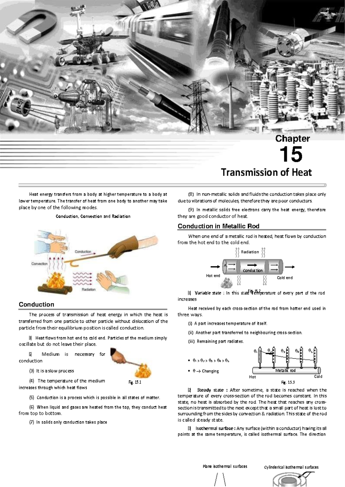 Transmission OF HEAT Physics Notes Heat energy transfers from a body