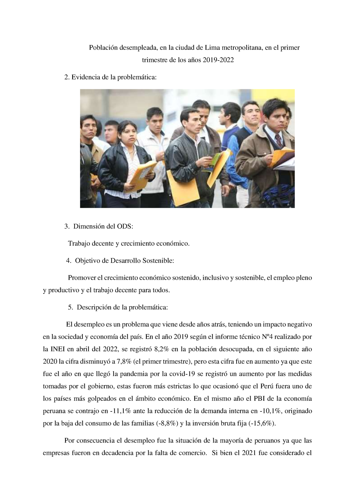 Población Desocupada - Aalfa 19 - Grupo 3 - Población Desempleada, En ...