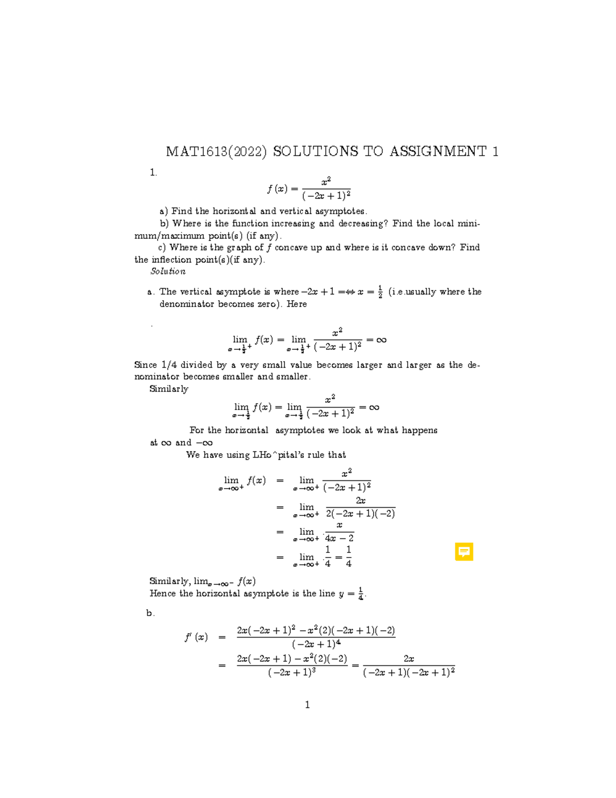 1416 solved assignment autumn 2022