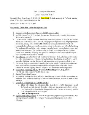 Unit+10+Study+Guide+Mat - Unit 10 Study Guide Mat/Ped Linnard-Palmer Ch ...