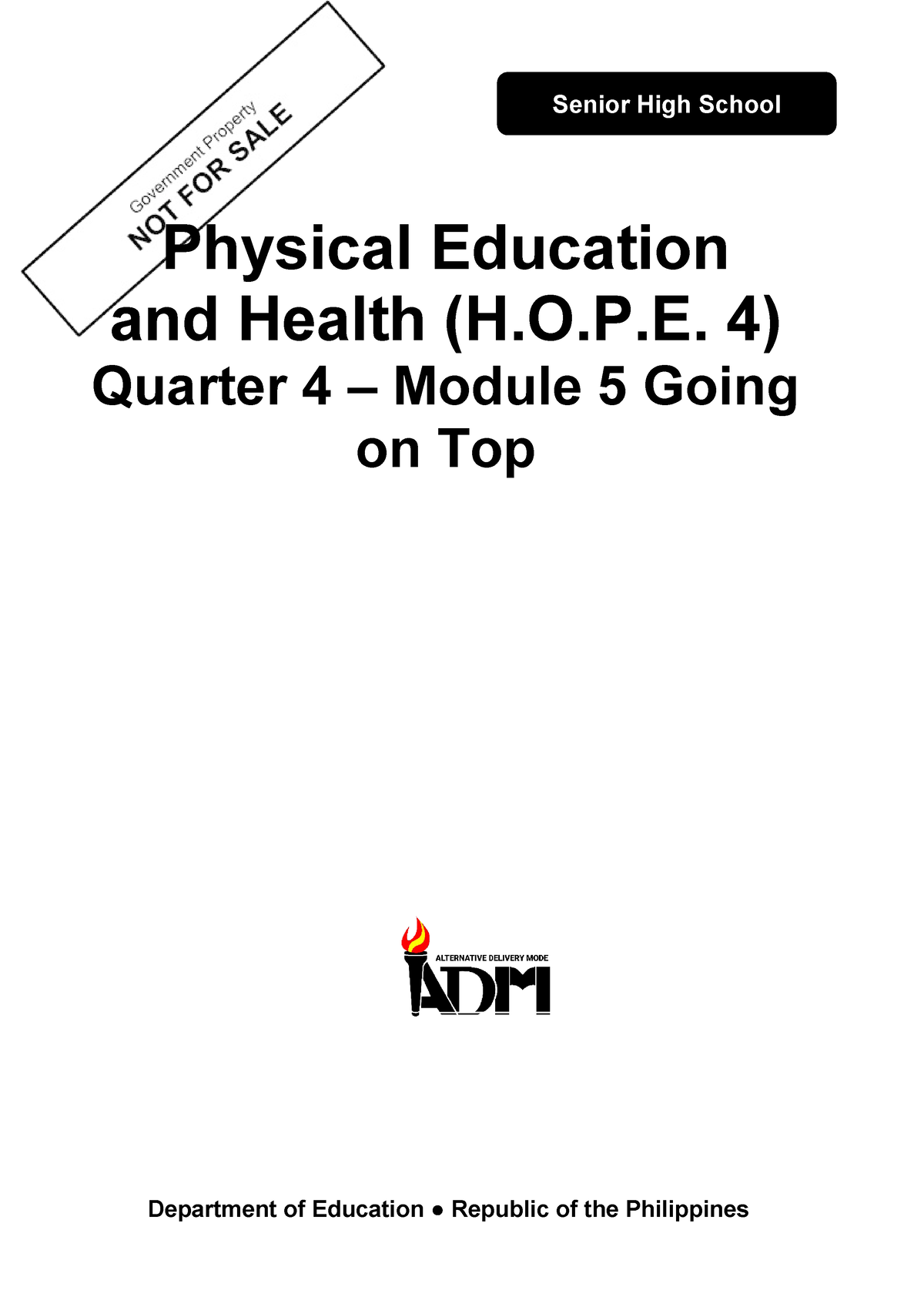 HOPE 12 Q4 - Hello - Physical Education And Health (H.O.P. 4) Quarter 4 ...