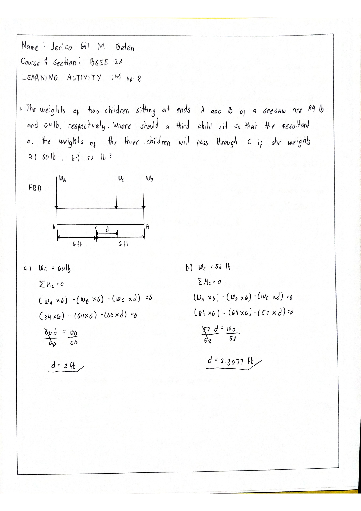 room assignment mechanical engineering august 2021