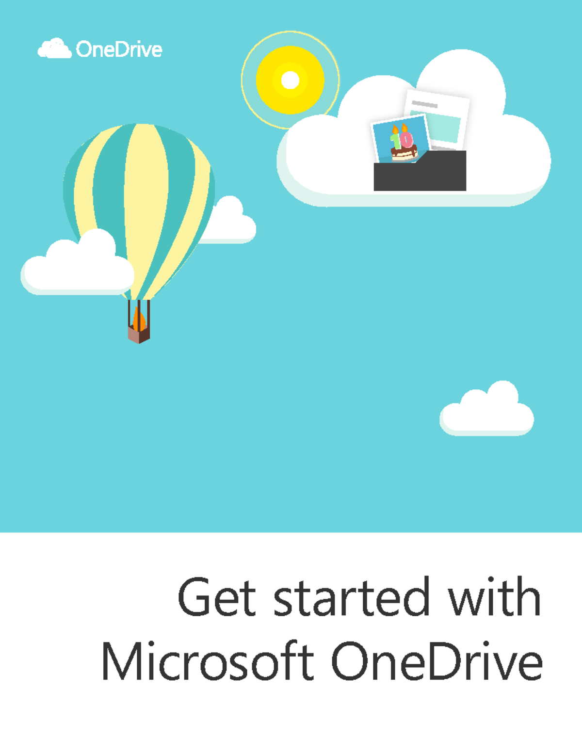 Getting Started With One Drive - Get Started With Microsoft OneDrive ...