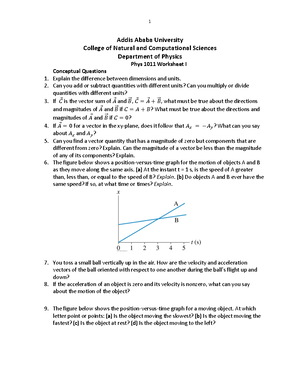 General Physics Phys 1011 Module freshman course - Ministry of Science ...