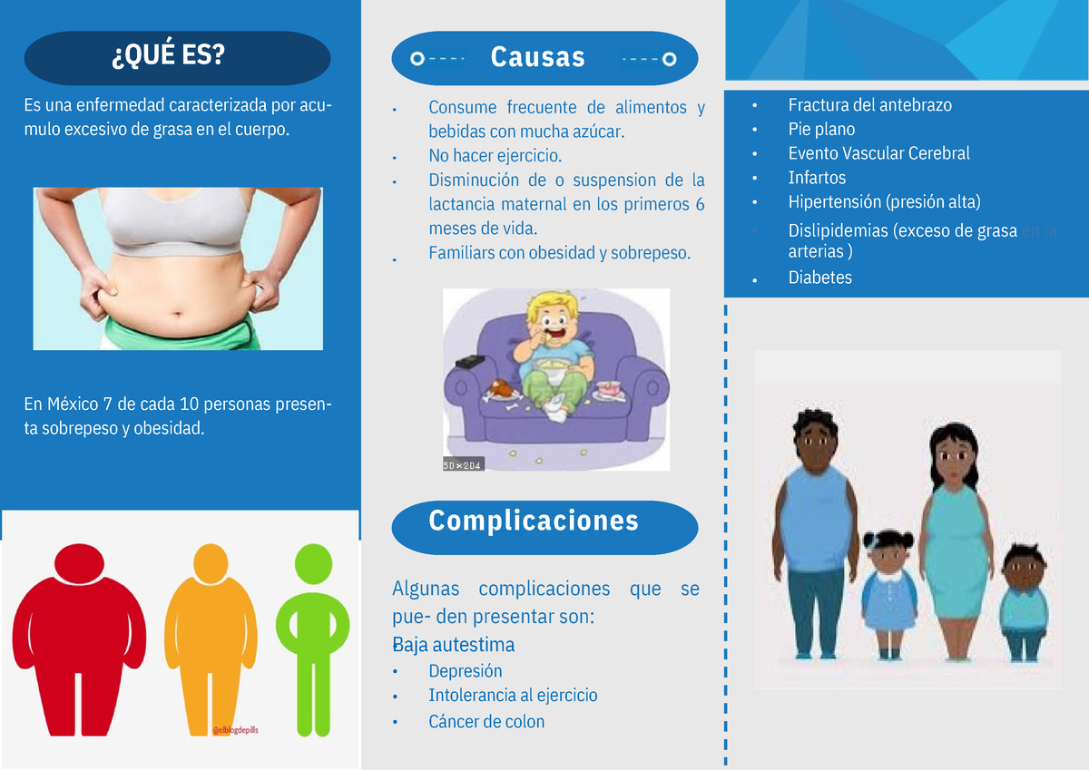 Sobrepeso Obesidad Material Que Sirve Para Dar A Conocer Informacion Sobre El Sobepeso Y La