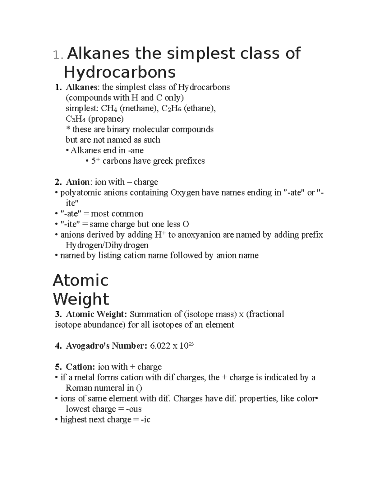 chem-vocab-list-definition-list-of-basic-chem-terms-1-alkanes-the