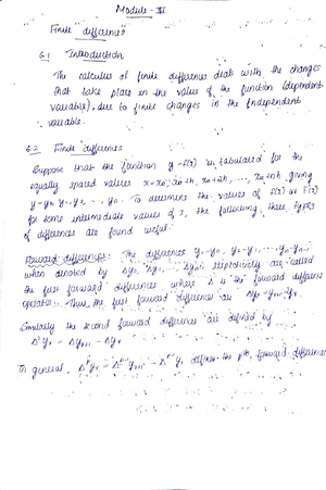 numerical methods module 3 p3 - i) A/SA+ 245X Ws bvau a 2/ S 41 A 4a ...