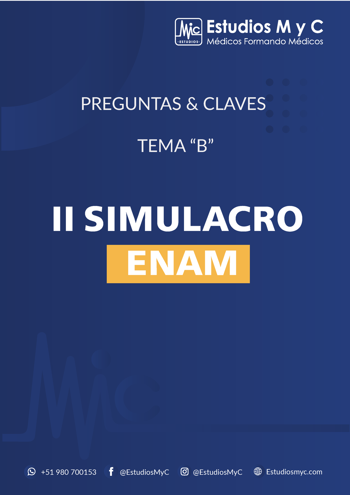 II-Simulacro-ENAM-Tema B , II-Simulacro-ENAM-Tema B , II-Simulacro-ENAM ...