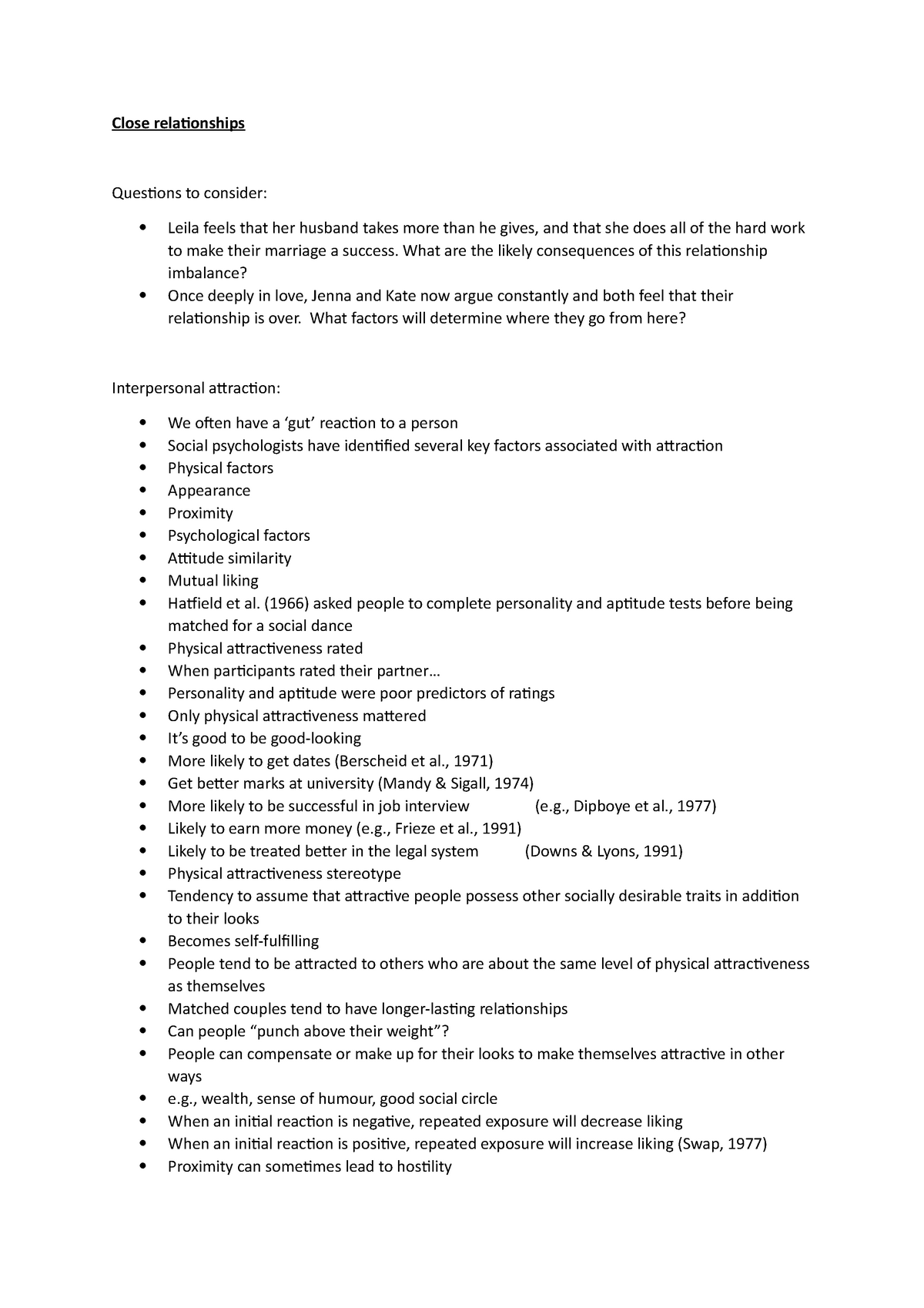 close-relationships-summary-occupational-psychology-close