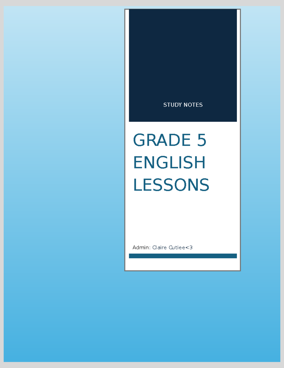english-lessons-practice-materials-study-notes-grade-5-english