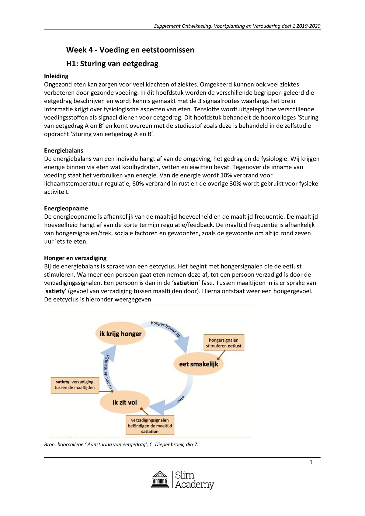 0 Supplement Ontwikkeling Voortplanting En Veroudering 2 Deel 1 2019 2020 Studeersnel