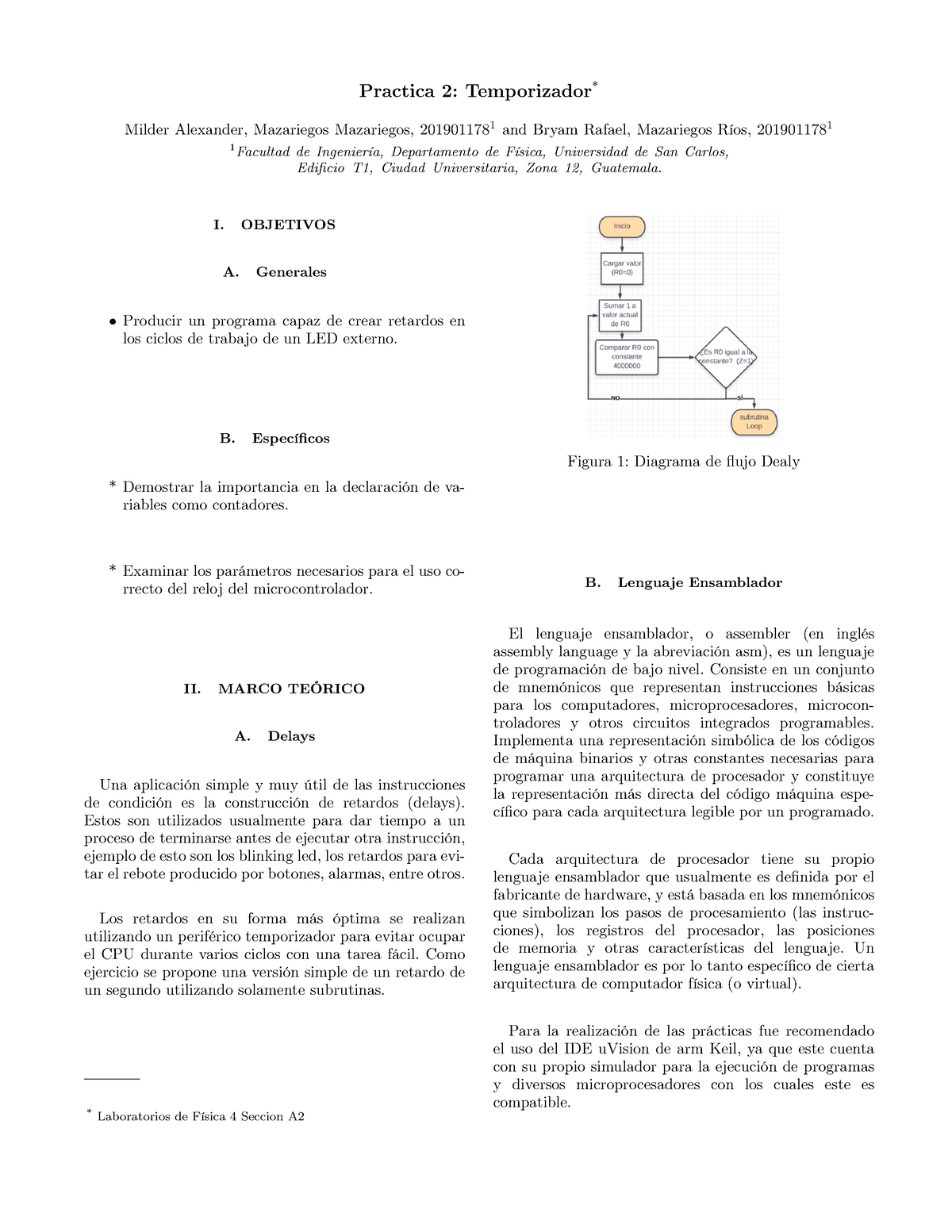 Practica 2 Labe5 Lab Practica 2 Temporizador Milder Alexander Mazariegos Mazariegos 7023