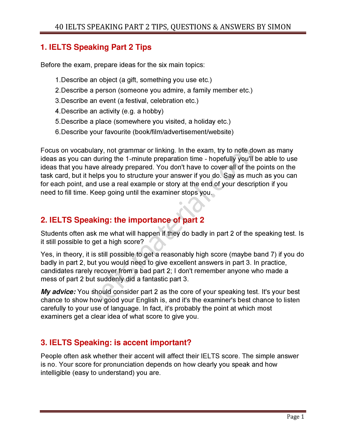 2 Ielts-Speaking-Part-2-Topics-Tips-by-Simon - 1. IELTS Speaking Part 2 ...