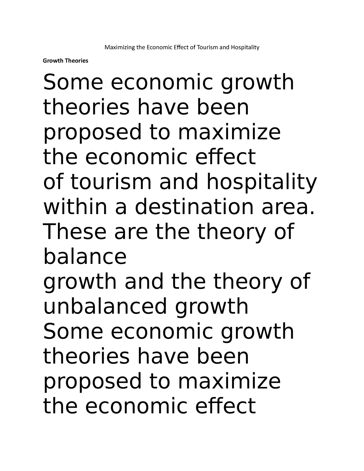 Maximizing The Economic Effect Of Tourism And Hospitality - These Are ...