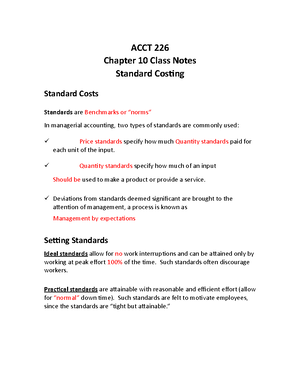 Exam 2 Study Guide - Lecture Notes filled out - ACCT 226 – Fall 2022 ...
