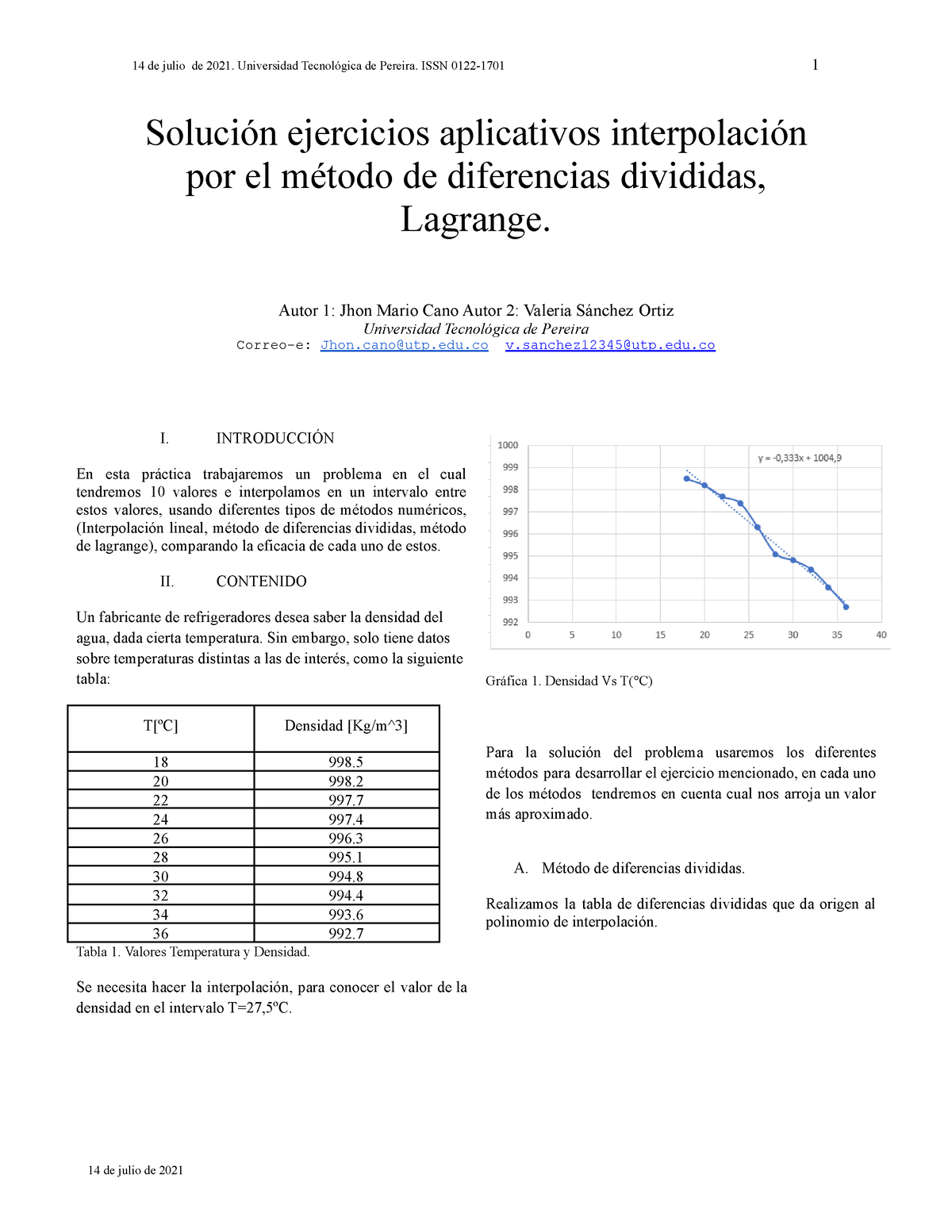 Metodos Numericos - Parcial 3 - 14 De Julio De 2021. Universidad ...