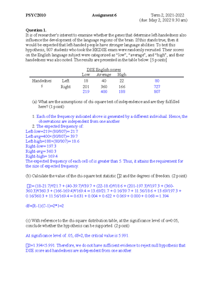 Statistics for psychology Lecture Notes 12 - Other Research Methods and ...