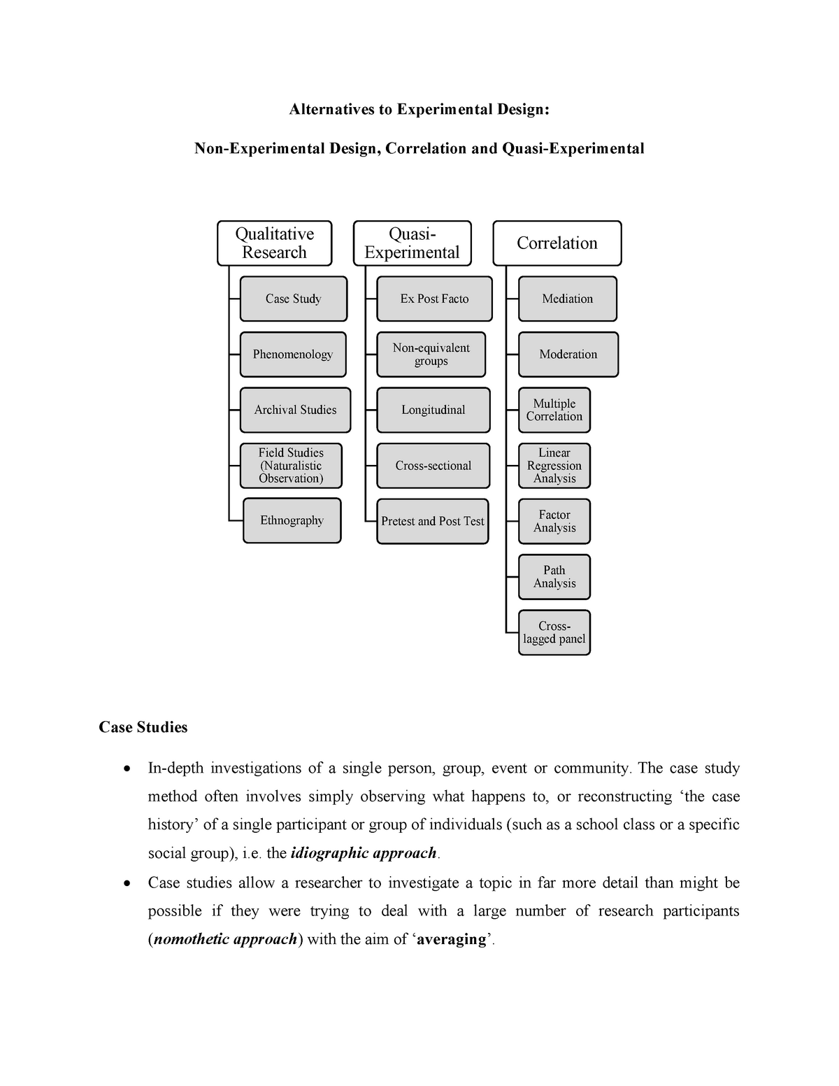 alternatives-to-experimental-design-the-case-study-method-often