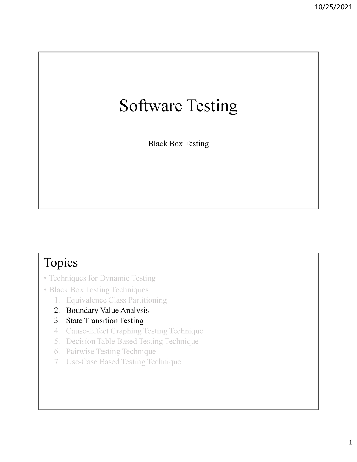 st-11-black-box-testing-1-software-testing-black-box-testing-topics