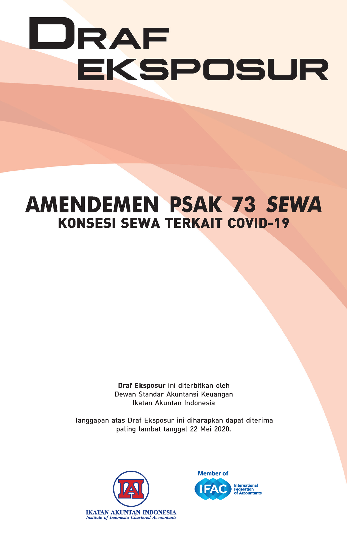 DE Amendemen PSAK 73 (2020, 8 Mei)-Final - AMENDEMEN PSAK 73 SEWA ...