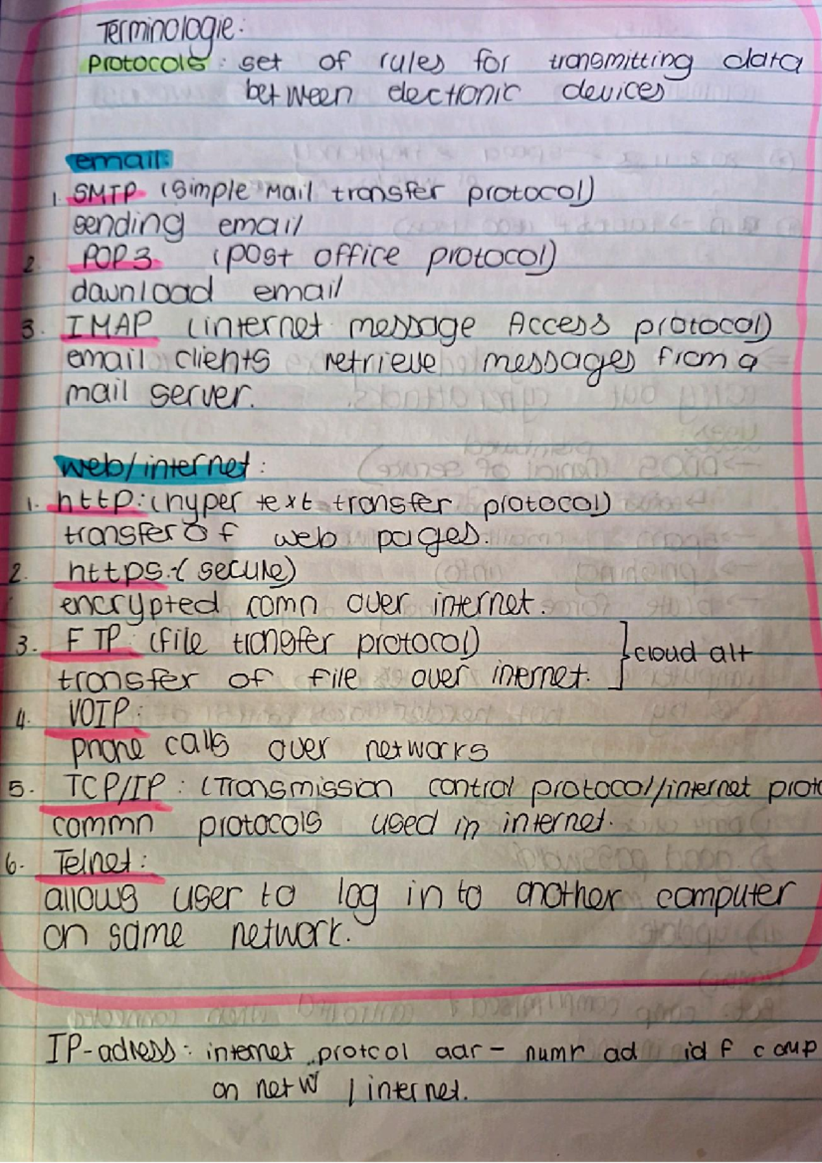 Rtt teorie notas - summaries of basic computer theory concepts (high ...