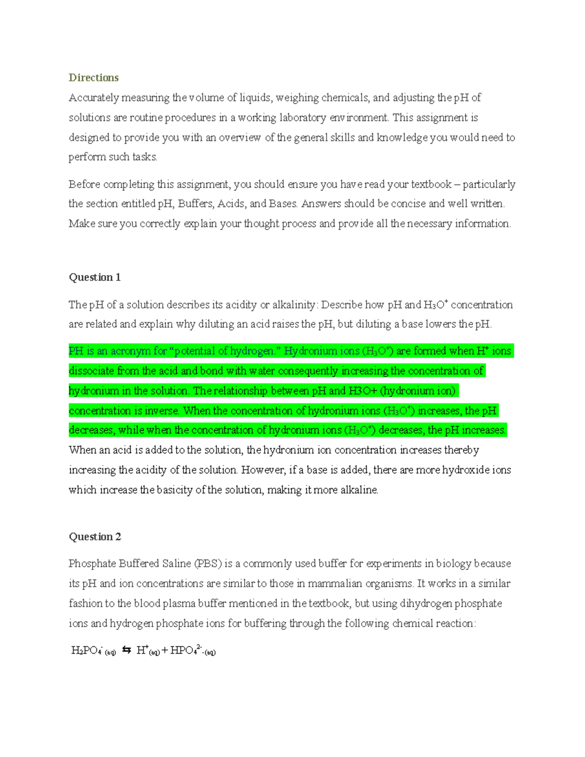 biol 1121 written assignment unit 2