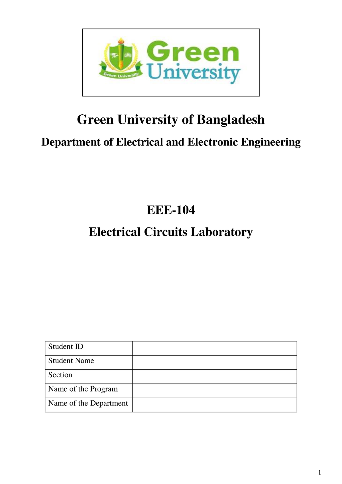 EEE125 Project - Table Fan  EEE125 - Basic Circuit Laboratory