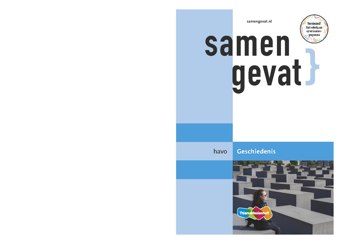 Samengevat.nl samen gevat Geschiedenis havo - havo Geschiedenis