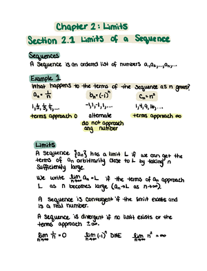 Ch 1 Math - 1.1 Notes - 12:52 PM Sun Jan 29 Life Science Calculus I ...
