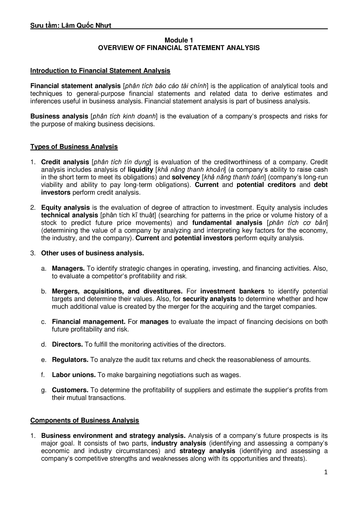 01-financial-analysis-module-1-overview-of-financial-statement