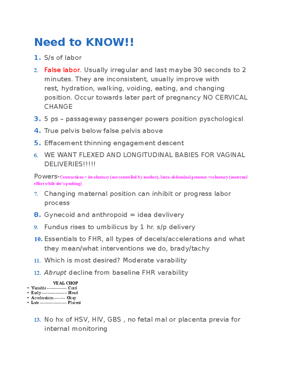 l-and-d-need-to-know-notes-need-to-know-s-s-of-labor-false-labor