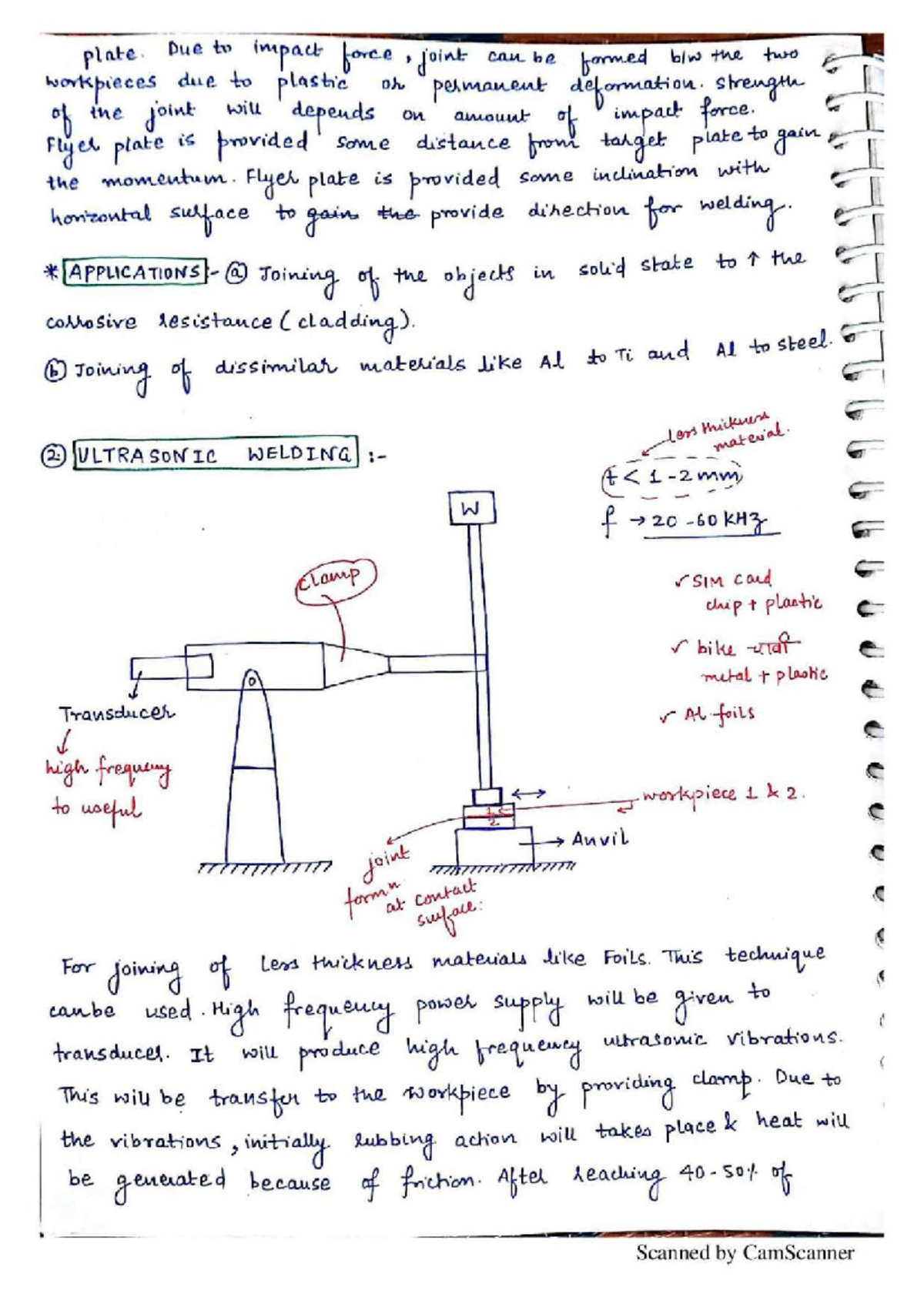 Module 1 - Welding technology involves the melting of metal to create ...