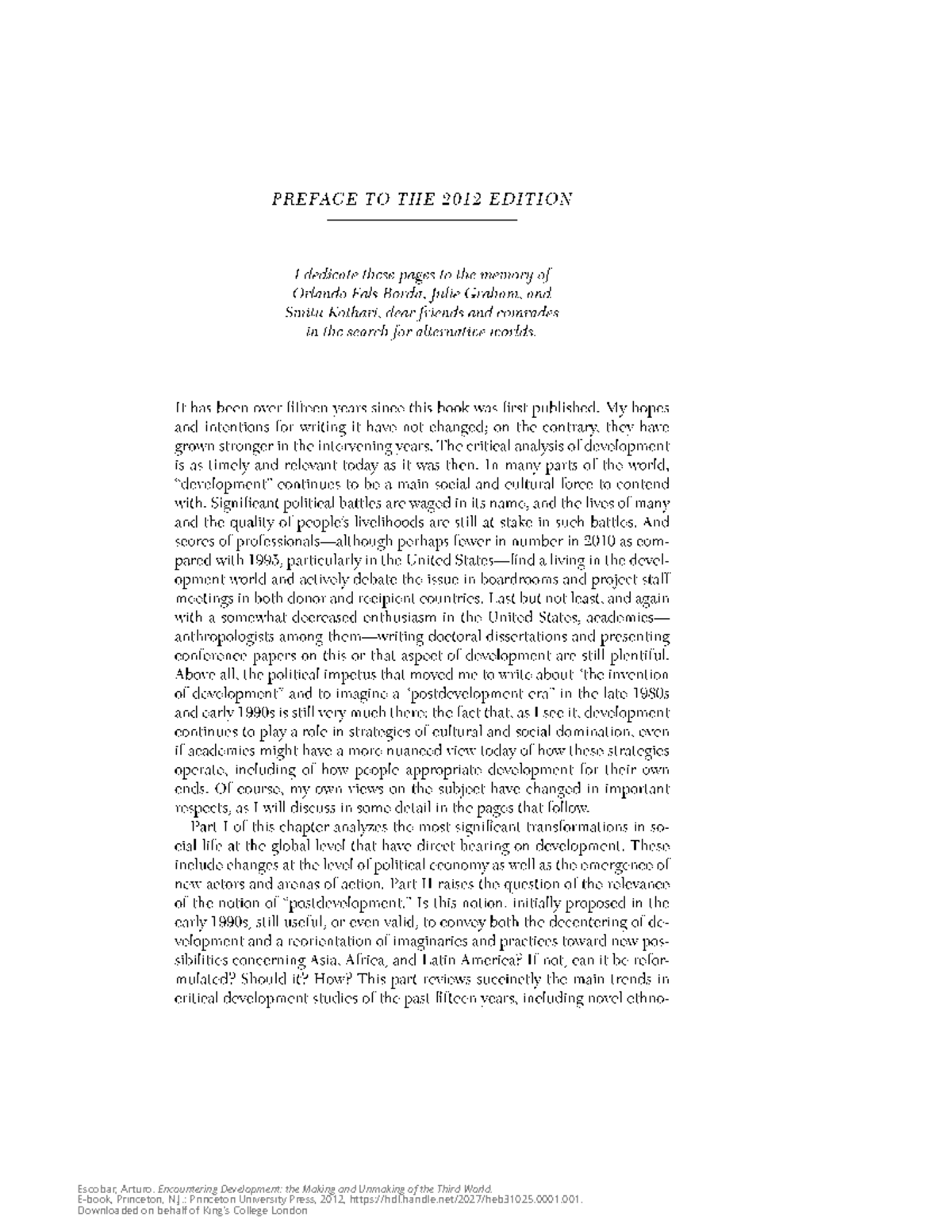 1 Preface to the 2012 Edition page vii - E-book, Princeton, N ...