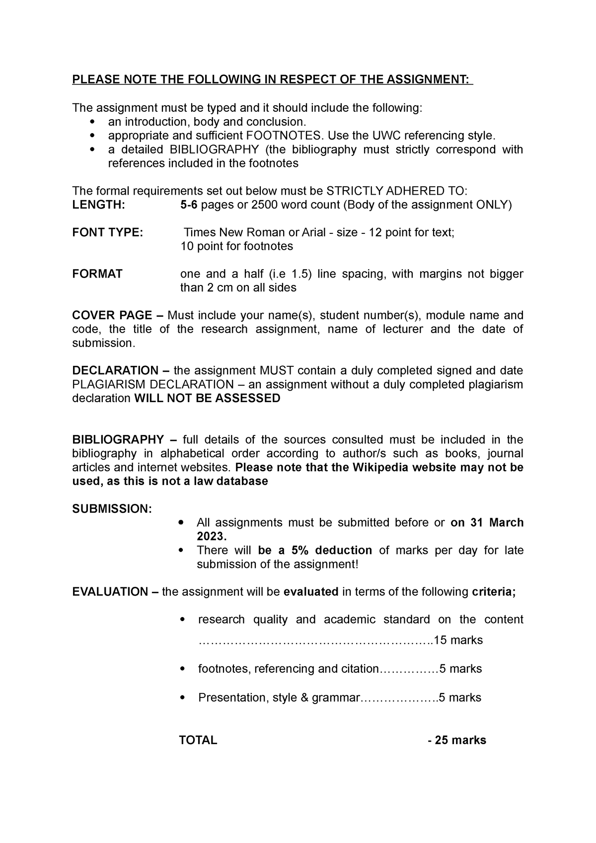 short form ip assignment