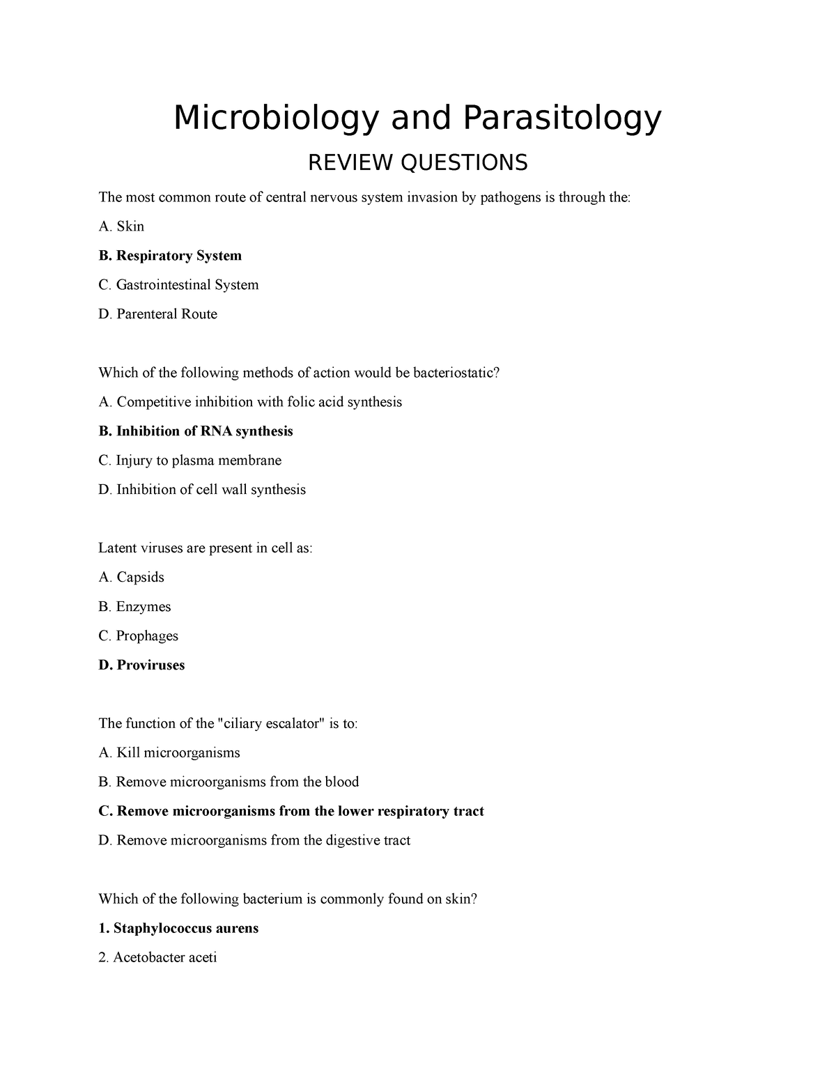 parasitology case study questions pdf