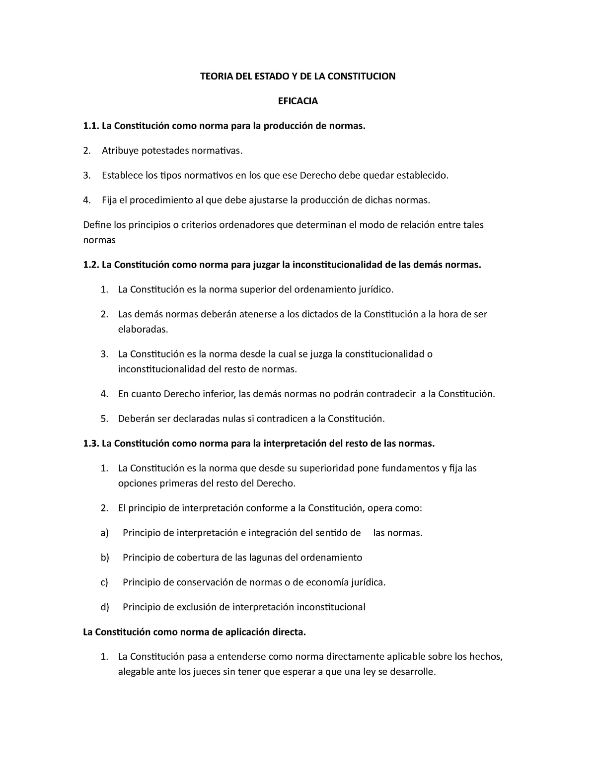 Teoría Del Estado Y De La Constitución_ Eficacia De La Constitucion ...