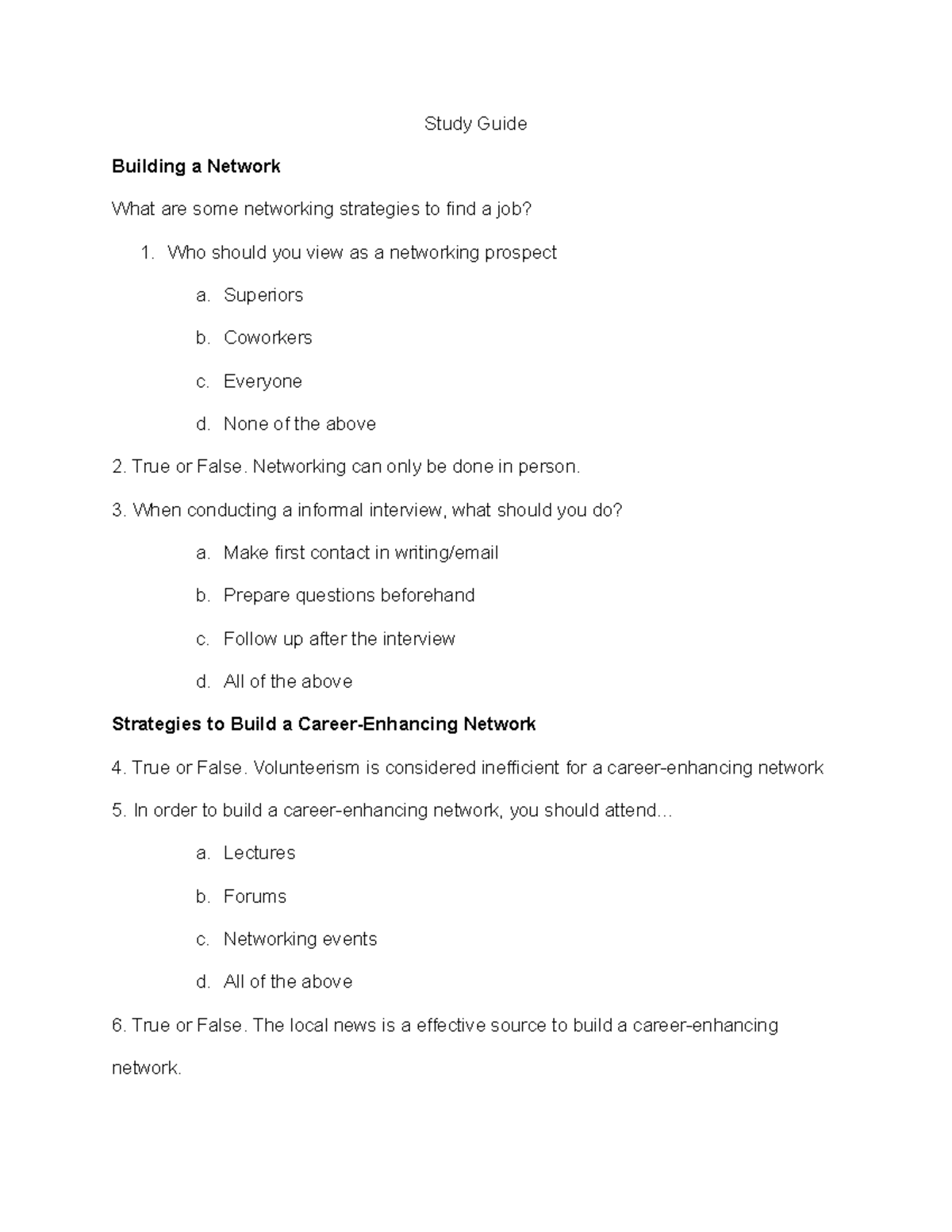 Study Guide SPCH 1311 Chapter 10 W Answers - Study Guide Building A ...